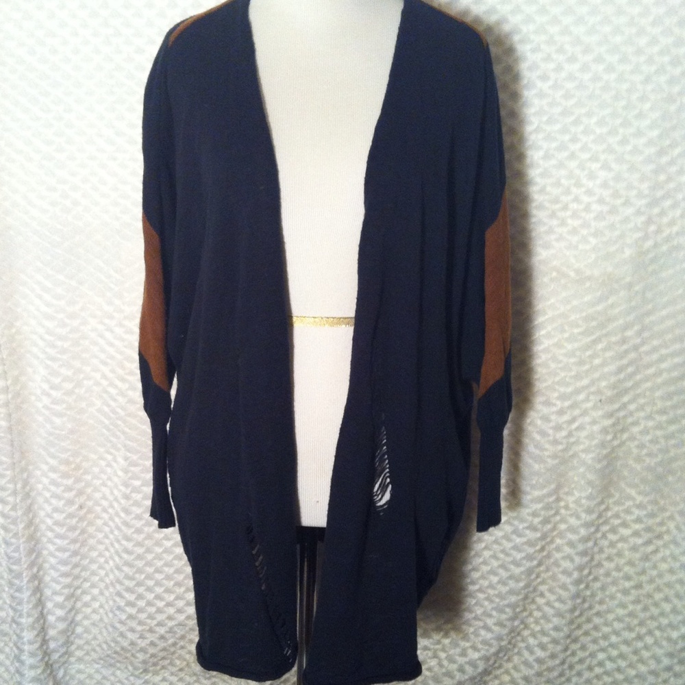 RCVA Extra Long Open Cardigan